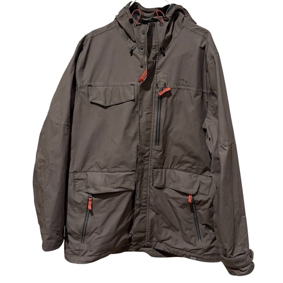 L.L. Bean Men's utility hooded Jacket size L - Picture 1 of 13